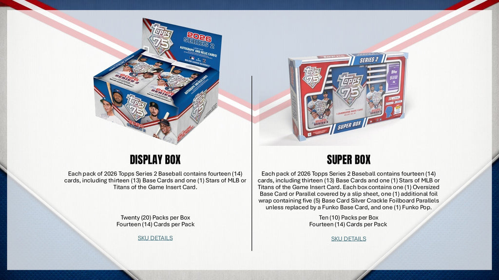 2026 Topps Series 2 Baseball Jumbo Box
