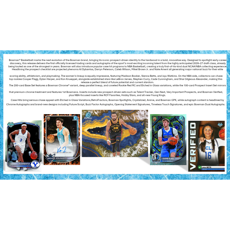 2025/26 Bowman Basketball Jumbo Box